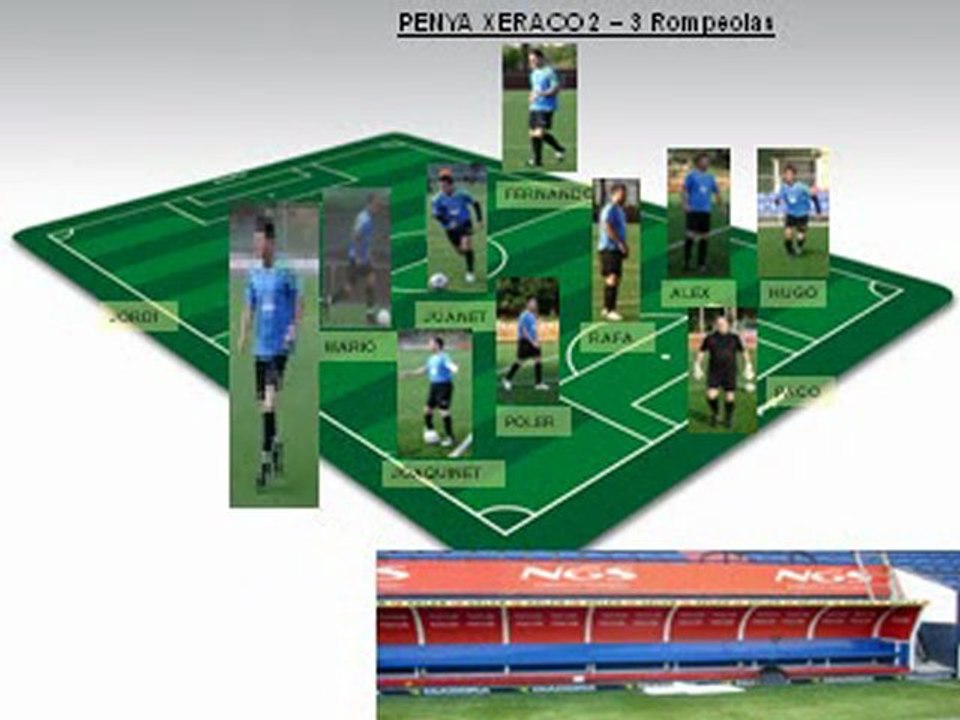 ALINEACION CUARTOS DE FINAL COPA ANTE ROMPEOLAS