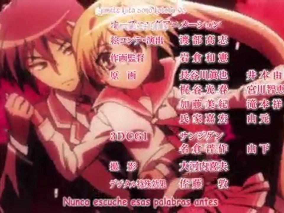 Ending Aria The Scarlet Ammo (HD) (Español)