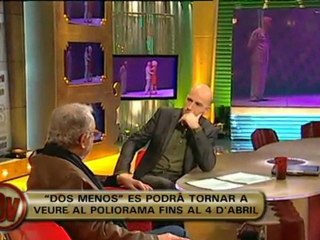 TV3 - Divendres - José Sacristán porta "Dos menos" de Buenosaires