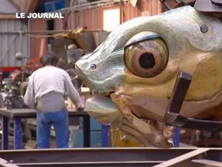 Le carrousel des Mondes Marins pour bientôt (Nantes)