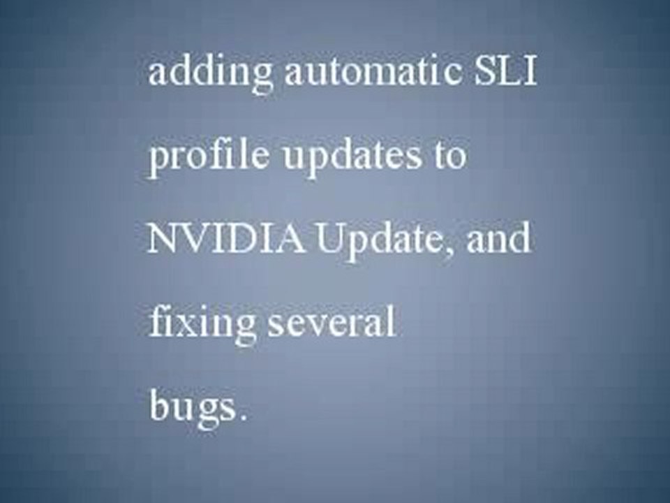 New NVIDIA 275.27 BETA Drivers Add GTX 560 Support, Auto SLI Profile Updates, and More