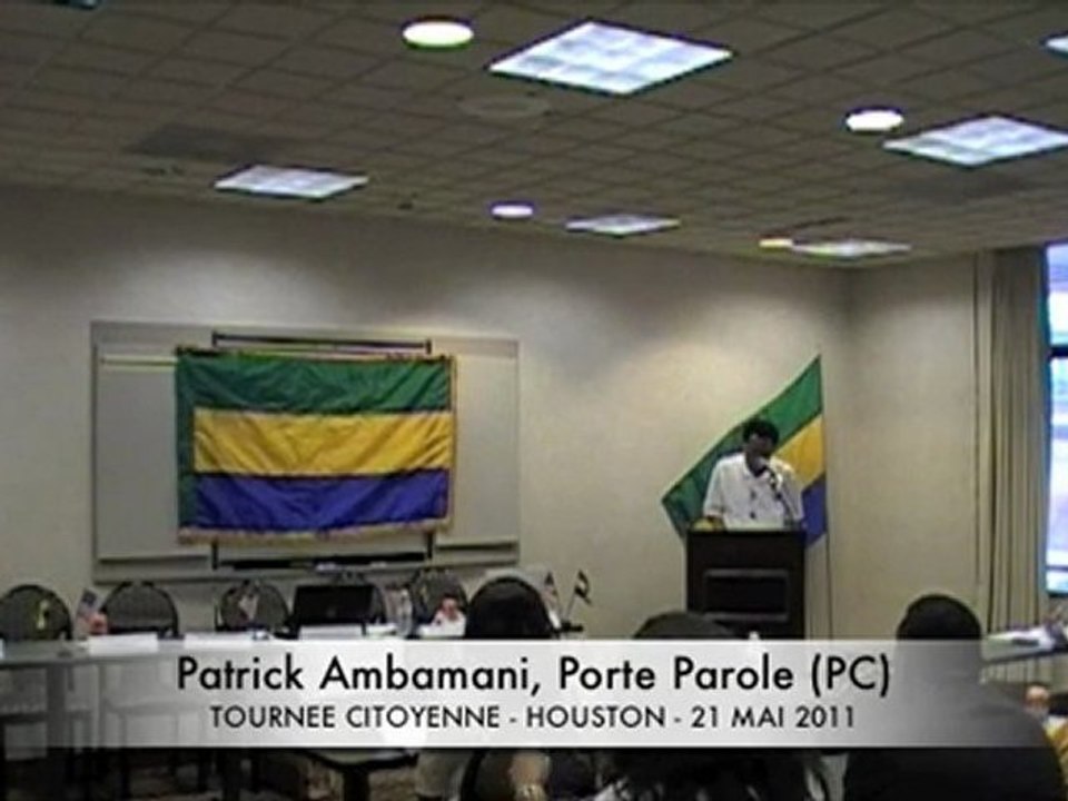 Tournée Citoyenne (Houston, 21 mai 2011) - Essiane, Ambamani, Aubame