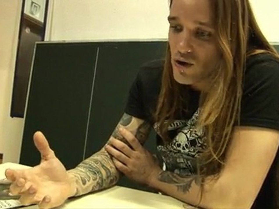 Interview with Fotis Benardo (Septic Flesh) @ Durbuy Rock Festival (13/05/11)