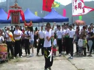Human Mobile Stage 59A, 2011 Tin Hau Festival, Lion Dance Kung Fu