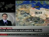 Últimos bombardeos de la OTAN contra Libia