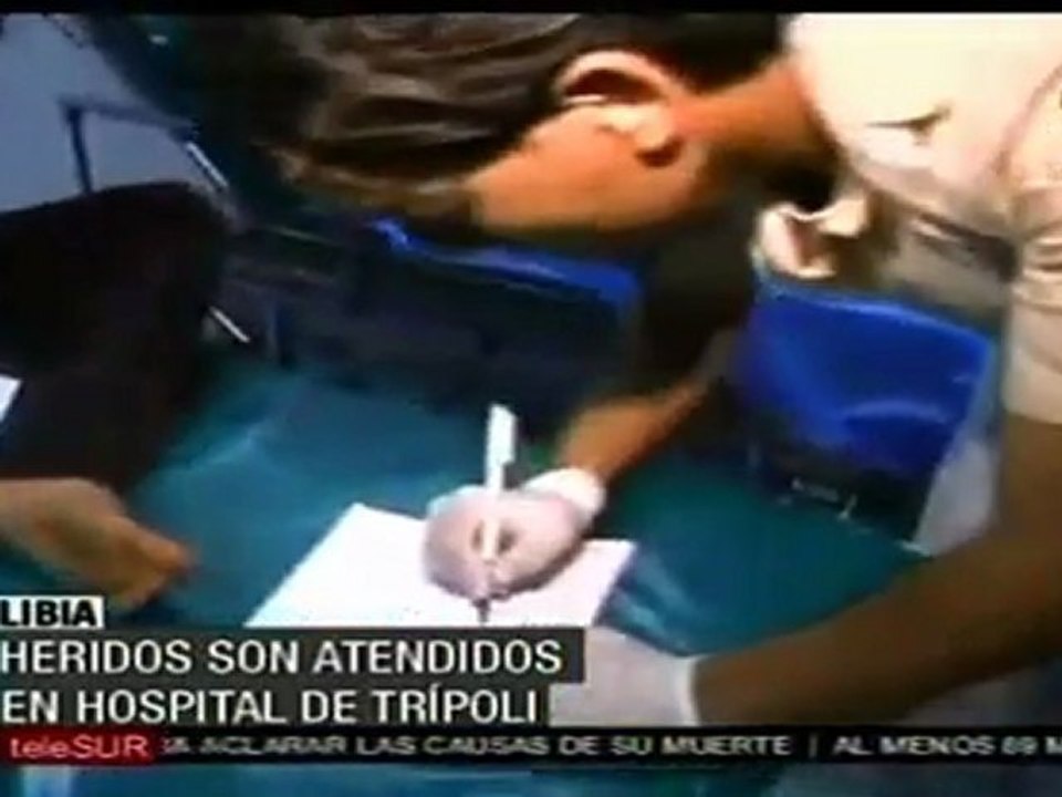 Tres muertos y 150 heridos tras ataques de la OTAN en Libia
