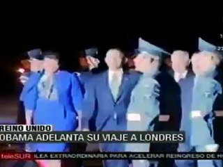 Obama adelanta visita a Londres por amenaza volcánica