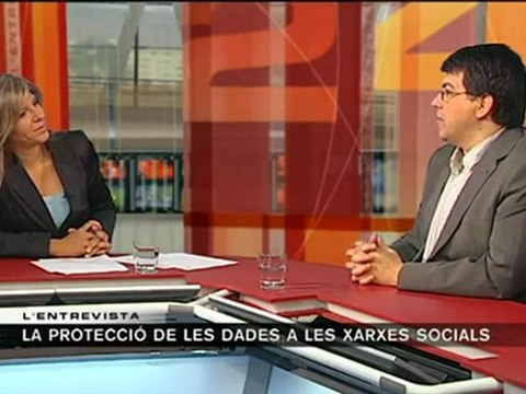 TV3 - L'entrevista - 3/24 - La protecció de dades a les xarxes socials