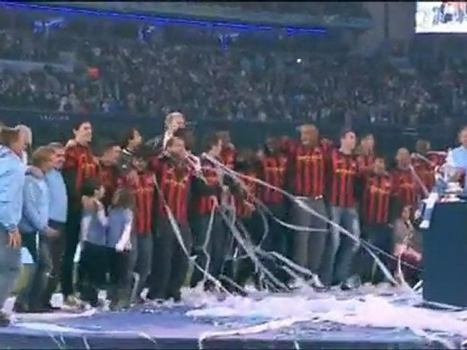 Manchester City feiert den FA Cup