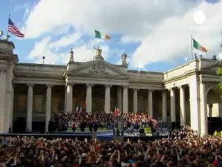 Obama'nın İrlanda ziyareti erken bitti