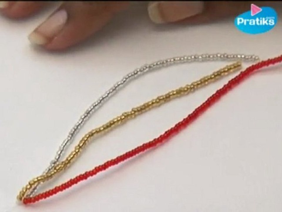 Bracelet en Perles - Le Tressé