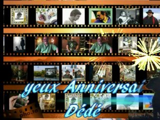 Joyeux Anniversaire Dédé