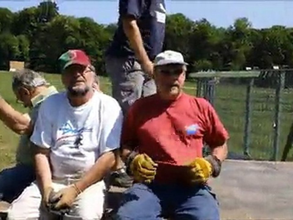 Opération barriérage du camping