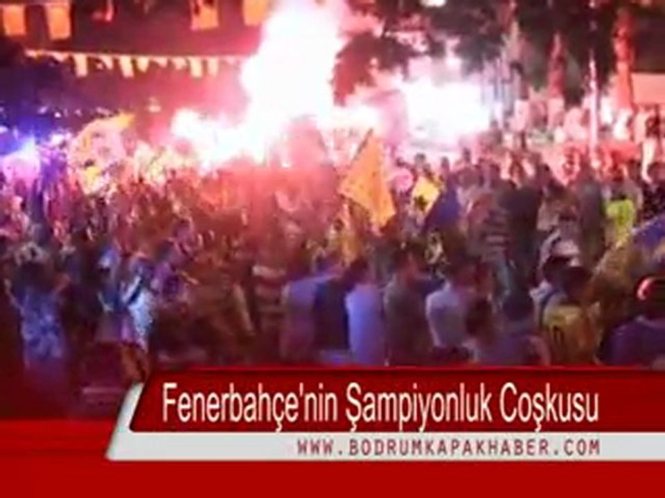 Fenerbahçe Şampiyonluk Kutlaması
