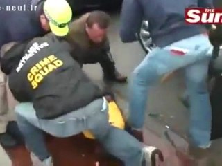 Police arrestation en Angleterre