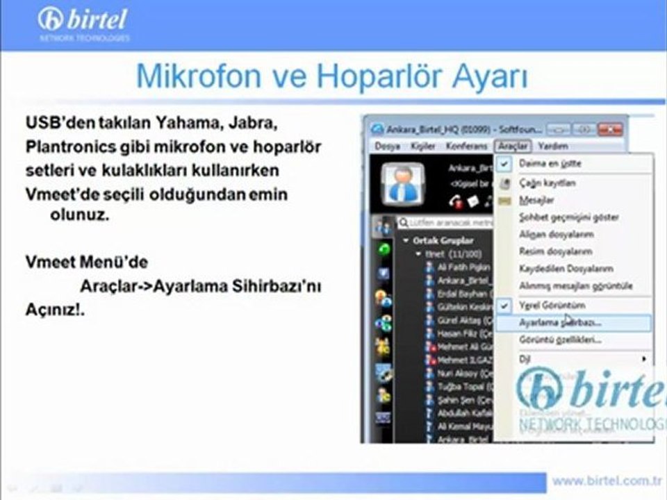 Vmeet'de Mikrofon,Hoparlör ve Kulaklık Seçimi