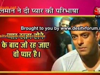 Salman Khan's Take on Love 💖