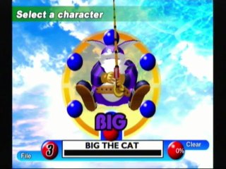 Sonic Adventure DX: DC Walkthrough/19 Big le gros chat