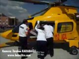 Kopan Parmakları Ambulans Helikopter Yetiştirdi