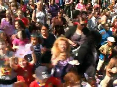 Rene la taupe Flash Mob foire du trone