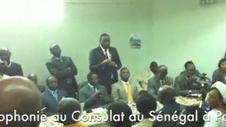 Cacophonie au Consulat du Sénégal à Paris : La Diaspora dit NON à la Taxe Global Voice sur les appels téléphoniques entrants au Sénégal - 31 mai 2011