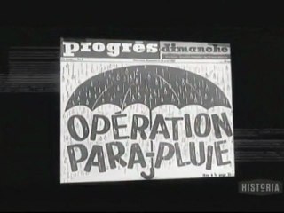 PLUIE ARTIFICIELLE  opération parapluie , case orange