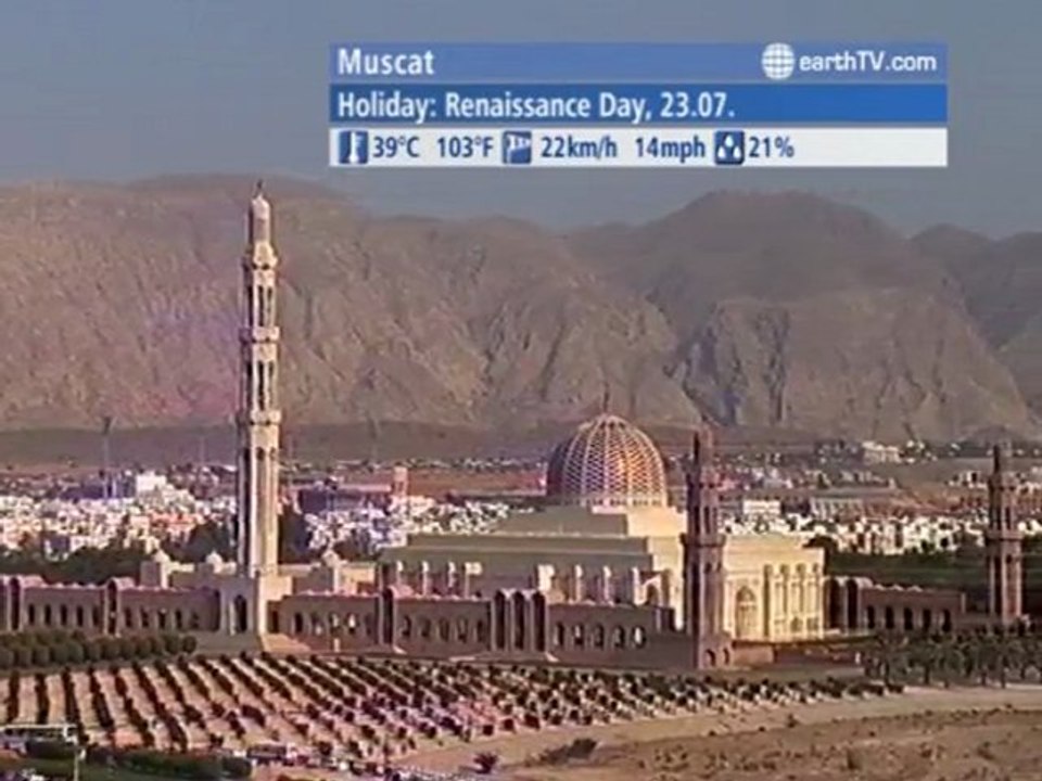 Sydney - Australia, Washington - USA, Tenerife - Spain, Agadir - Morocco, Muscat - Oman, Dusseldorf - Germany, Vienna - Austria