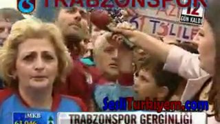 AKP Mitinginde Trabzonspor olayları çıktı