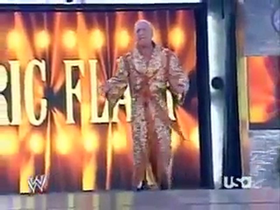 Rated RKO & Kenny  & Big Show vs Flair & Cena & DX 1/2