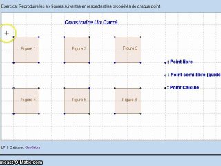 Les Carrés - Solution de l'exercice