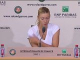 Parigi - Sharapova: 