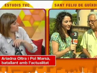 TV3 - TVist - Ariadna Oltra i Pol Marsà a "Els matins d'estiu"