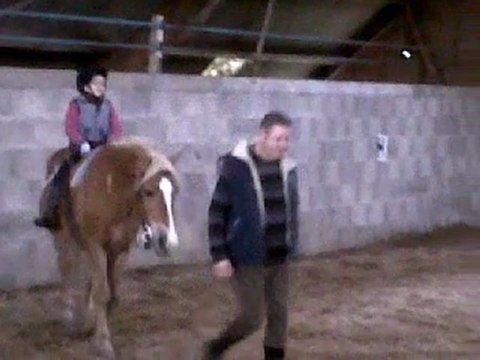 Séance de voltige et d'équitation adaptée avec la petite Laurie 6/6