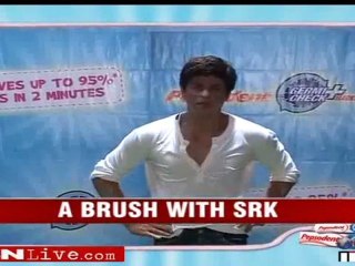 On the sets of  Brush with SRK