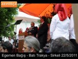 Egemen Bağış'ın Batı Trakya Sirkeli'de yaptığı konuşmayı İZLE!