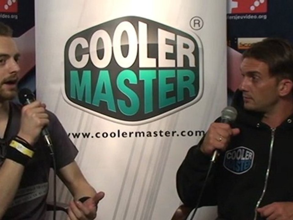 Interview de Jérémie Hallot, représentant de chez Cooler Master