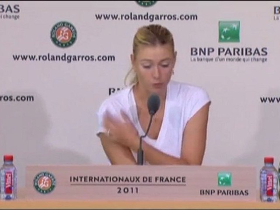 Sharapova will den Titel