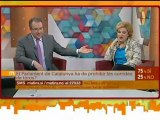 TV3 - Els matins - L'Empar Moliner li treu la pols al Josep Cuní perquè li renovi el contracte