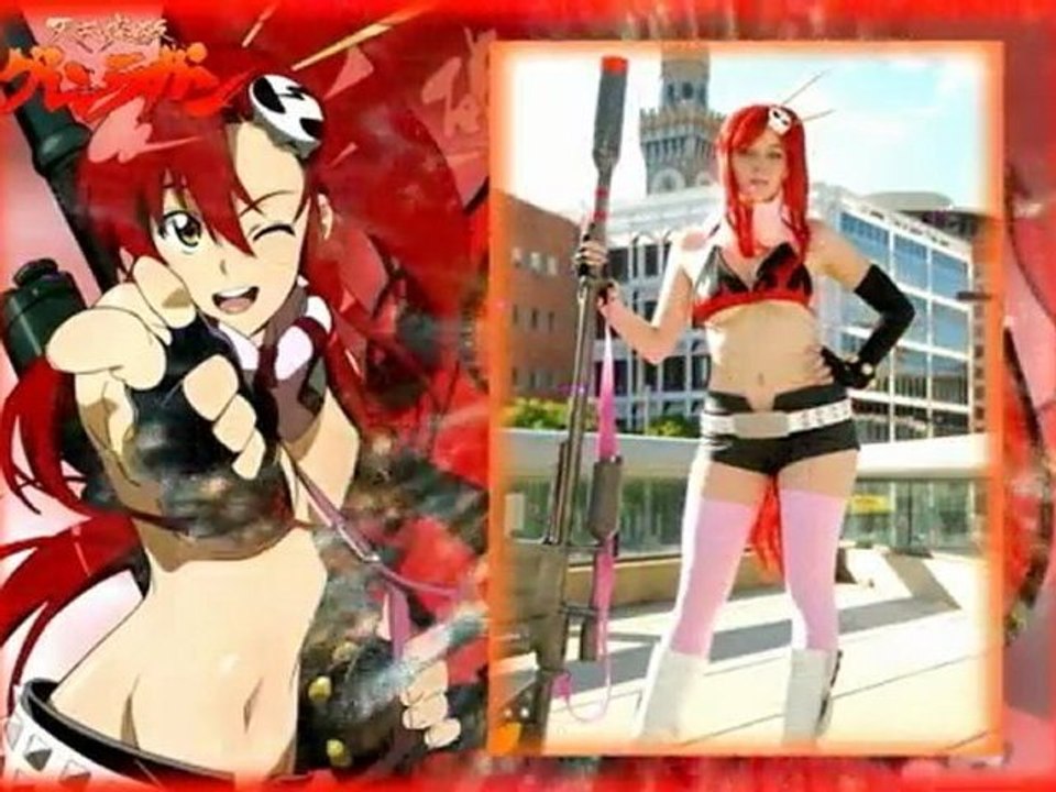 cosplay ellarcy o BaileyNeko Yoko Ritona Toppa Gurren Lagann