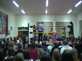 Britani Knight and Chuck Cyrus vs Brad Slayer and Liberty (AMAZON)