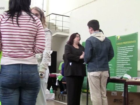 Escola Profissional Régua em Feira das Profissões na Escola Secundária Latino Coelho
