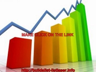 How To Build A List Quickly