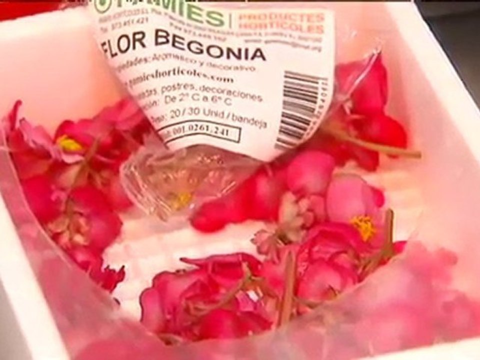 TV3 - Telenotícies - Flors per menjar als restaurants