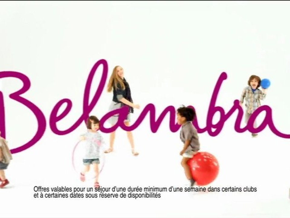 Belambra Activités - Pub été 2011