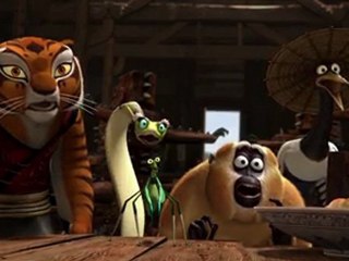 Kung Fu Panda 2 - extrait (VOST) "Le Mitrailleur"