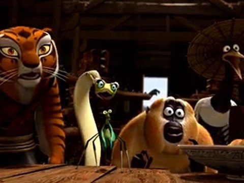 Kung Fu Panda 2 - extrait (VF) Le Mitrailleur