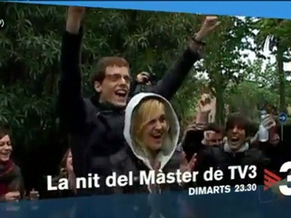 TV3 - Dimarts, 23:30, a TV3 - Dos curts nous a "La nit del màster de TV3"
