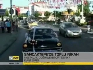 Sancaktepe'de Nostaljik Toplu Nikah Töreni-Tv Net