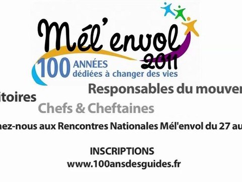 Centenaire des Guides : les inscriptions à Mél’envol sont ouvertes !