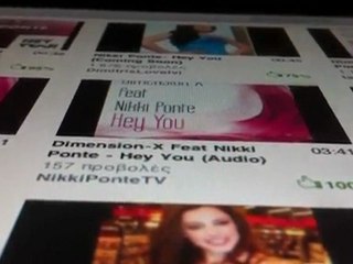 Dimension-X Feat. Nikki Ponte- Hey You- Music Video Coming Soon